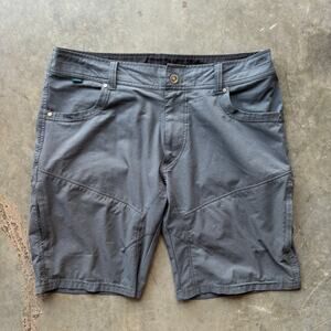 Kuhl Renegade Shorts Men's Size 36 Gray Outdoor Hiking Pockets Camping